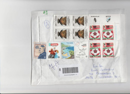 Italia Rep. 2022 -  Busta Racc. X L'interno Affrancata Con  12 Stamps - 2021-...: Poststempel