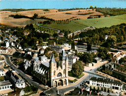 Les Andelys * L'église Et Vue Générale Aérienne Sur La Route Du Château Gaillard - Les Andelys