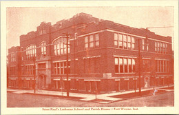 Indiana Fort Wayne Saint Paul's Lutheran School And Parish House - Fort Wayne