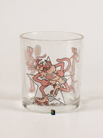 Bicchiere O Bicchieri Nutella Kinder Ferrero 1994 - Pantera Rosa  ( Glass - Glasses - Verres - Vasos - Glaser ) - Nutella