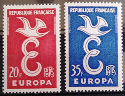 EUROPA 1958 - FRANCE                 N° 1173/1174                       NEUF** - 1958