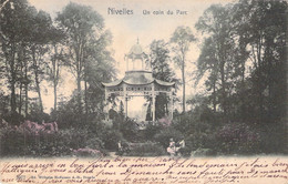 CPA Nivelles - Un Coin Du Parc - 3977 Ed Wilhelm Hoffmann - Dos Simple Oblitéré à Anvers En 1905 - Nivelles