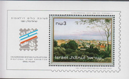 1991. ISRAEL. STAMP EXHIBITION ISRAEL-POLSKA Block. Never Hinged.  (Michel BLOCK 44) - JF520569 - Other & Unclassified