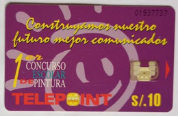 Peru S/10 School Painting Purple / Vladimir Salas, Tercer Puesto - Peru