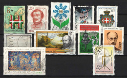 Hungary 1991. Collection Of Jubilee Stamps, 11 Pcs. See Scan, Used / Nice Cancelling! - Used Stamps