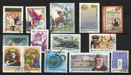 Hungary 1995. Collection Of Jubilee Stamps, 13 Pcs, Used / Nice Cancelling! - Oblitérés