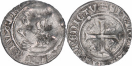 France - Charles VIII - Liard Au Dauphin - 1488 - Saint-Lô ? - RARE - FS01B6 - 1483-1498 Karl VIII. Der Freundliche