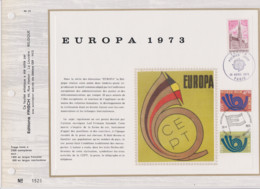FEUILLET EUROPA 1973 - Luxevelletjes [LX]