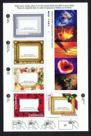 2001  Picture Postage Undenominated Greeting Stamps  Sc 1918  -  BK 246 - Booklets Pages