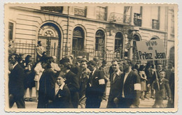 CPA Photo - LUXEMBOURG - Manifestation De Soutien Au Prince Jean Prënz (Année ?) - Famiglia Reale