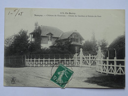 CPA 18 Cher - Nançay - Château De Varennes - Chalet Du Gardin Et Entrée Du Parc - Nançay