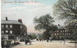 MINEHEAD  - THE AVENUE FROM THE SEA. - Minehead