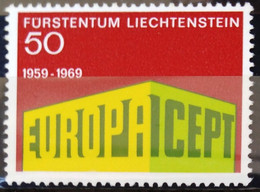 EUROPA 1969 - LIECHTENSTEIN                  N° 454                     NEUF** - 1969