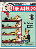 LUCKY LUKE 1975 DIE DALTONS WERDEN KURIERT TEXT GOSCINNY ZEICHNUNG MORRIS LA GUERISON DES DALTON EDITION ORIGINALE - Altri & Non Classificati