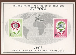 1964 EUROPA. Carton De LUXE.   Tirage ?   Cote 100,-€ - Deluxe Sheetlets [LX]