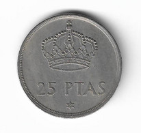 SPAIN 25 Pesetas 1975 Circulated Coin KM#808 - 25 Pesetas