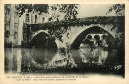 Clisson * Le Vieux Pont Gothique Au Confluent De La Moine Et De La Sèvre - Clisson