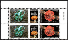 Nouvelle-Calédonie 2022 - Champignons - Bloque De 4 Avec Coin Daté Neufs // Mnh - Nuevos