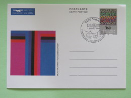 Liechtenstein 2016 Stationery Postcard ""painting Bruno Kaufmann"" Vaduz - Lettres & Documents