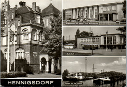 33432 - Deutschland - Hennigsdorf Bei Berlin , Kulturhaus , Bahnhof , Hafen , Rathaus - Henningsdorf