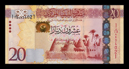 Libia Libya 20 Dinars 2013 Pick 79 SC UNC - Libya