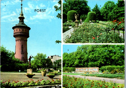 33764 - Deutschland - Forst , Wasserturm , Rosengarten , Mehrbildkarte - Forst