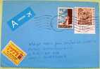 Belgium 2008 Cover Sent To Nicaragua - Paintings James Ensor + Magritte + Labels Luxphila And Dog - Briefe U. Dokumente