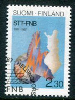 FINLAND 1987 Finnish News Agency Used.  Michel 1034 - Usados