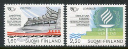 FINLAND 1986 Partnership Towns MNH / **.  Michel 996-97 - Ungebraucht