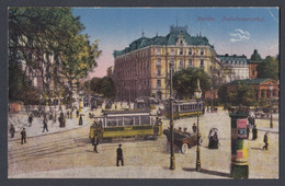 Vintage Printed Postcard Postale Carte Postkarte Berlin Potsdamerpfab Germany Deutsche - Schöneberg