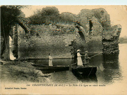 Champtoceaux * La Pêche à La Ligne Au Vieux Moulin * Pêcheurs - Champtoceaux