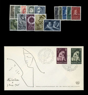 1939, Niederlande, 327-31 U.a., **, Gest., FDC - Autres & Non Classés