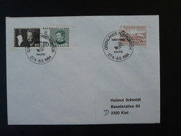 Lettre Cover Obliteration Postmark Espana 1984 Groenland Greenland (ex 4) - Storia Postale