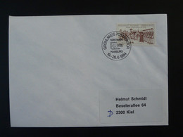 Lettre Cover Obliteration Postmark Hamburg 1984 Groenland Greenland (ex 5) - Marcofilie