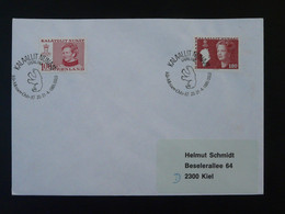 Lettre Cover Obliteration Postmark Oslo Var-Messen 1985 Groenland Greenland (ex 6) - Storia Postale