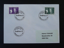 Lettre Cover Obliteration Postmark Nordfrimex 1985 Copenhagen Groenland Greenland (ex 2) - Marcofilia
