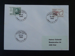 Lettre Cover Obliteration Postmark BPE 1985 London Groenland Greenland (ex 1) - Postmarks