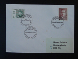 Lettre Cover Obliteration Postmark Naestved Groenland Greenland 1985 (ex 1) - Marcofilia