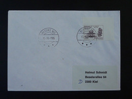 Lettre Cover Obliteration Postmark Mesters Vig Groenland Greenland 1985 (ex 2) - Marcofilie