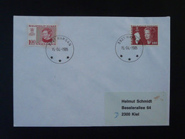 Lettre Cover Obliteration Postmark Narsaq Groenland Greenland 1985 (ex 1) - Marcophilie