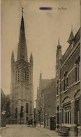 Rumbeke (Roeselare) De Kerk Met Straat 1916 Feldpost! - Röselare