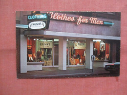 Marvin's Men Wear Store.   Waterloo  Iowa > Waterloo     Ref  5636 - Waterloo