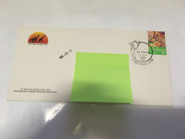 (5 H 22) Australia Mail - 2 Letter (posted 1996 & 2014 - Posted To ZOO Friends) - Autres & Non Classés