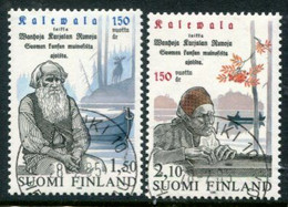 FINLAND 1985 150th Anniversary Of Kalevala   Used.  Michel 957-58 - Usados