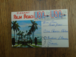 Bloc Lettre De 7 Cartes Recto - Verso De Palm Beach - Palm Beach