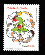 Brasilien Brazil 2021 Weihnachten Christmas ** Postfrisch MNH - Unused Stamps
