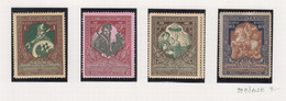 Rusland: Jaar1914  Michel-cat 99B/102B - Altri & Non Classificati