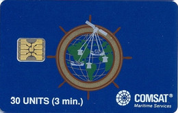 COMSAT : COM04 30u COMSAT SI-4 (ctrl 0989) MINT - [2] Chip Cards