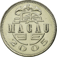 Monnaie, Macau, Pataca, 2005, British Royal Mint, TTB, Copper-nickel, KM:57 - Macau