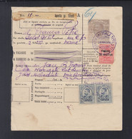Rumänien Romania Geldanweisung Agentia Speciala Titesti 1916 - Briefe U. Dokumente